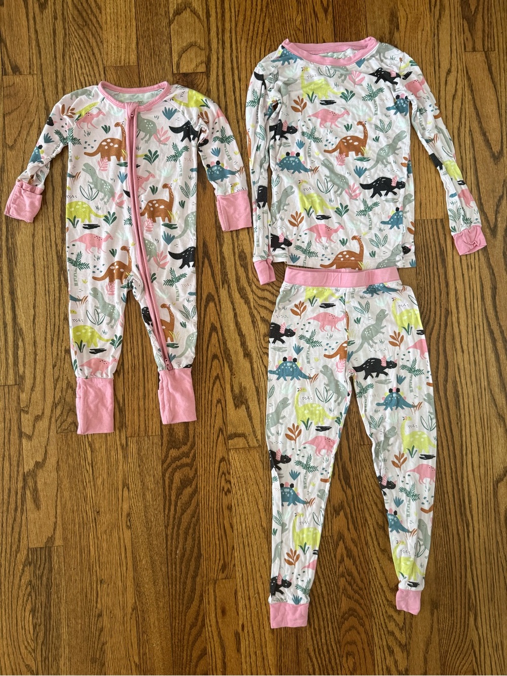 Jurassic Jungle sister set! 3-6 4T